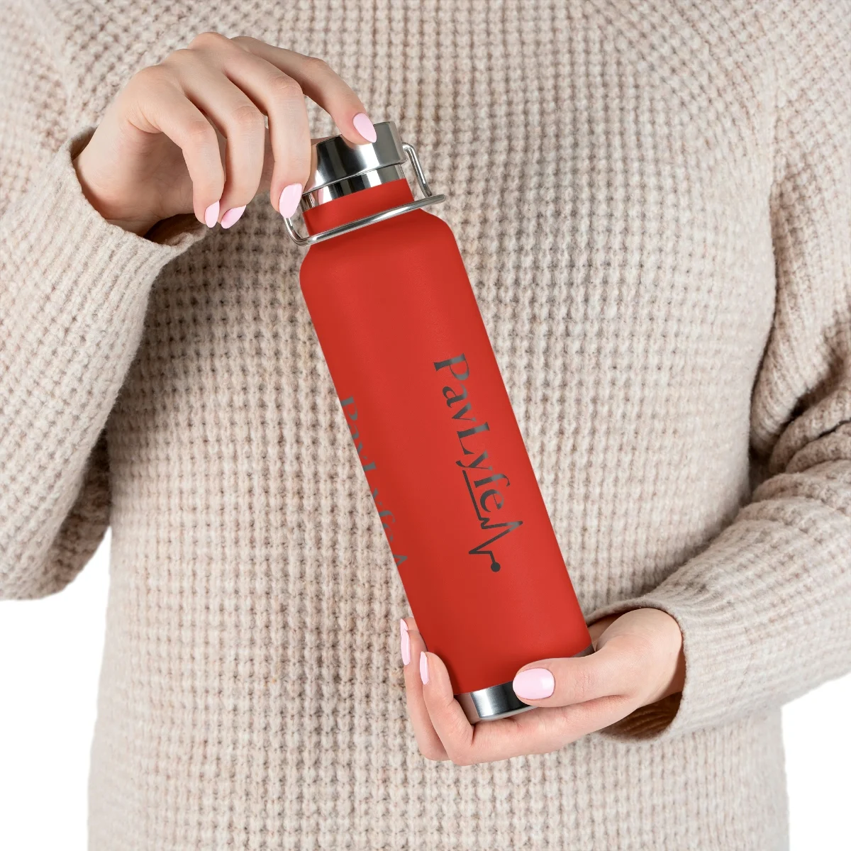 PavLyfe Copper Vacuum Insulated Bottle, 22oz - Image 13